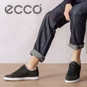 亚马逊海外购：ECCO 爱步 科林2.0系列 男士牛皮拼接系带板鞋 限42码，降至￥401.16，免费直邮，含税到手￥438