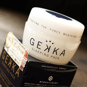 日本亚马逊：GEKKA SLEEPING PACK收缩毛孔睡眠免洗面膜 80g 补货价1864日元（约￥118，下单返19积分）