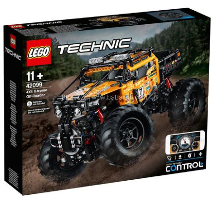 IWOOT：LEGO 乐高 Technic 科技机械组 遥控越野车 42099  折后 £127.99，免费直邮到手￥1163元