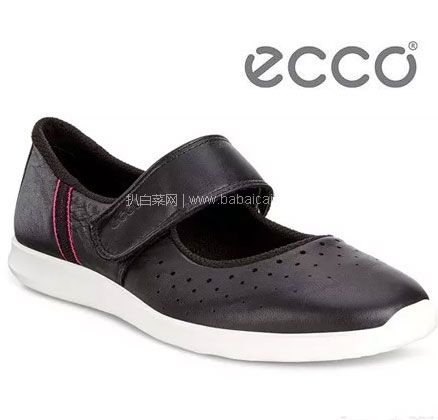 亚马逊海外购：ECCO 爱步 Sense 森斯轻巧系列 女士真皮玛丽珍休闲鞋 限UK3码，降至￥278.9元，免费直邮，含税到手￥304.28