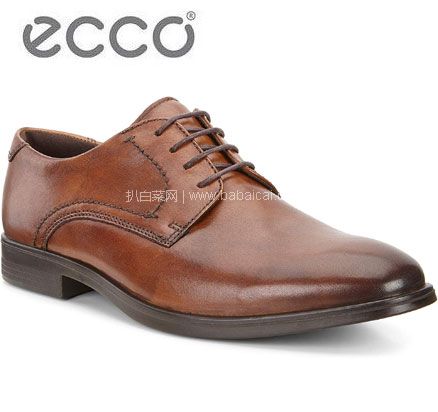 亚马逊海外购：ECCO 爱步 Melbourne 墨本系列 男士真皮正装鞋 降至￥459.5，免费直邮含税到手￥501.31