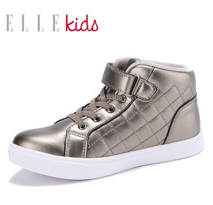 天猫商城：ELLE Kids 冬季女童时尚休闲保暖板鞋（32~37码） 3色  现￥219，领￥90优惠券，券后￥129包邮