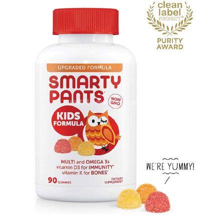 亚马逊海外购：SmartyPants 儿童多种复合维生素软糖 90颗  降至￥58.6，凑单免费直邮，含税到手￥63.93