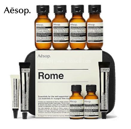 Mankind：澳洲 Aesop 伊索 Rome 全面护理旅行套装 75折£41.25，一件直邮到手约￥375元