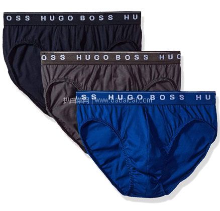 亚马逊海外购：白菜！Hugo Boss 雨果·博斯 男士内裤3条装 多尺码新低94.96元