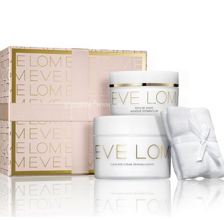 Beautyexpert：Eve Lom豪华典仪礼盒（卸妆膏200ml+急救面膜100ml）折后￡68.4，一件免费直邮到手约￥618元