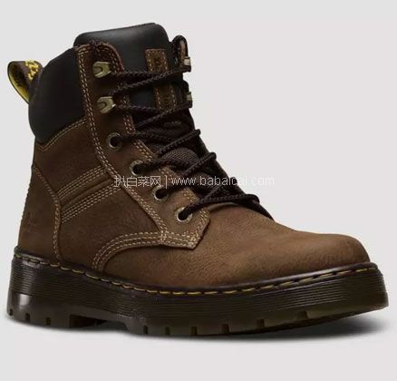 亚马逊海外购：Dr. Martens 马丁大夫 男士工装靴 限US7码，降至￥477.25元，免费直邮，含税到手￥520.68