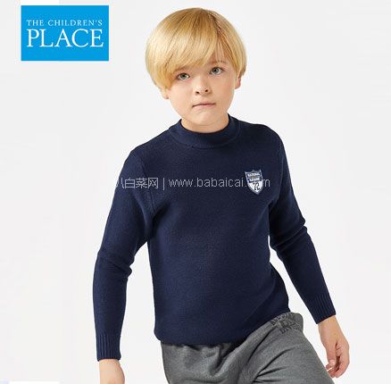 天猫商城：The Children’s Place 2019新款中大童加厚保暖毛衣针织衫（110~160码） 现￥119，领￥70券，实付历史新低￥49包邮