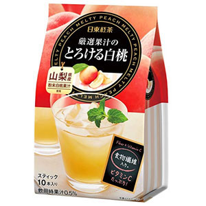 日本亚马逊：日东红茶 白桃水蜜桃红茶 10支*6袋装 闪购新低1496日元（约￥97，限购1个）