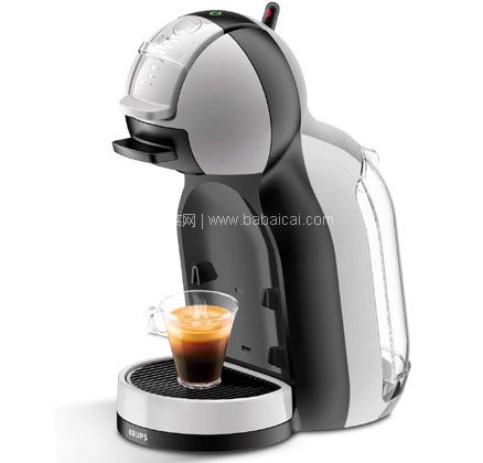 亚马逊海外购：Krups KP123B 胶囊咖啡机 降至新低￥217.7元，免费直邮含税到手￥237.51