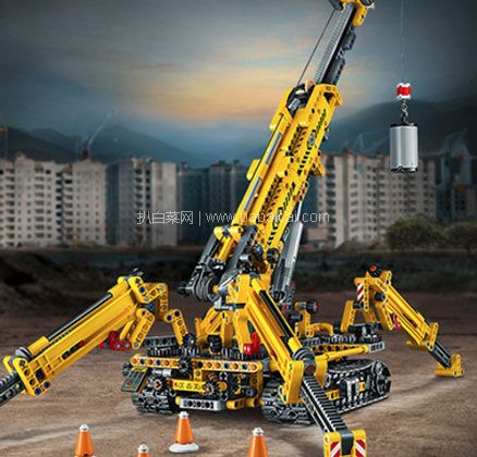 考拉海购：LEGO 乐高 Technic 机械组系列 42097 精巧型履带起重机（共含920个颗粒） 新低￥549元包邮包税