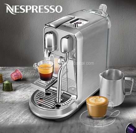 亚马逊海外购：Sage Nespresso 奈斯派索 Creatista Plus 全自动胶囊咖啡机  降至￥2101.35元，免费直邮含税到手￥2292.57