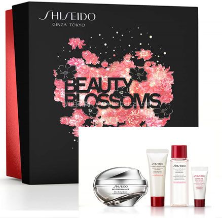 Lookfantastic：Shiseido 资生堂 百优流金面霜套装 75折 一件直邮到手￥503.43