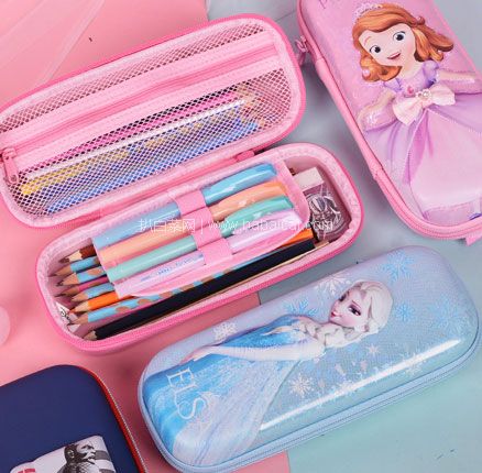 天猫商城：Disney 迪士尼 儿童笔袋文具盒  现￥14.9起，叠加￥5优惠券，券后实付￥9.9起包邮