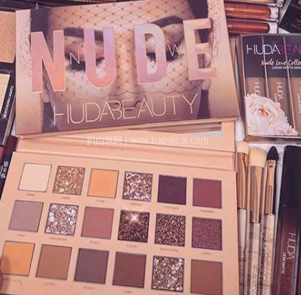 Feelunique：Huda Beauty Nude 裸妆18色眼影盘 降至885折£47.6，凑单直邮到手约￥434元