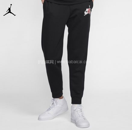 Nike中国官网：Nike 耐克 Jordan Jumpman Classics 男士 起绒长裤BV6009-010  降至￥249元