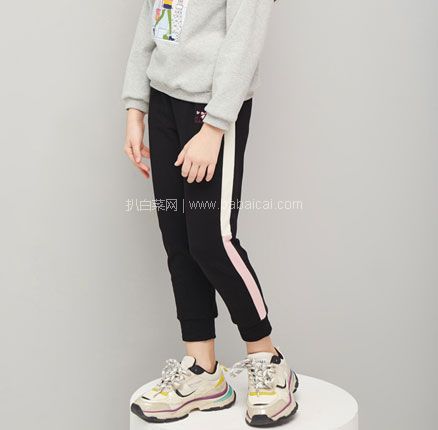 天猫商城：Deesha Mini 笛莎 2020年春季新款女大童休闲运动裤（120~170码）4色59元包邮