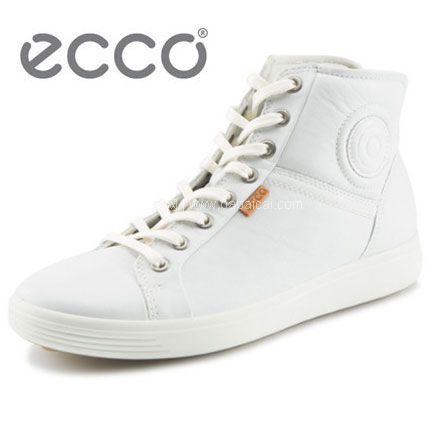 亚马逊海外购：ECCO 爱步 柔酷7号 女士真皮休闲靴 UK6码  降至￥443.57，免费直邮含税到手￥483.91
