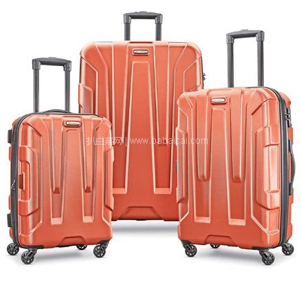 亚马逊海外购：Samsonite 新秀丽 CENTRIC hardside 20寸+24寸+28寸行李箱套装 降至新低￥1357.34，免费直邮含税到手￥1480.86