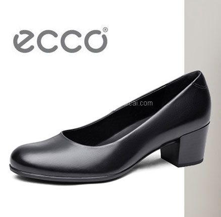亚马逊海外购：ECCO 爱步 Shape M35 型塑 女士真皮浅口单鞋  降至新低￥430.88元，免费直邮含税到手￥483.18