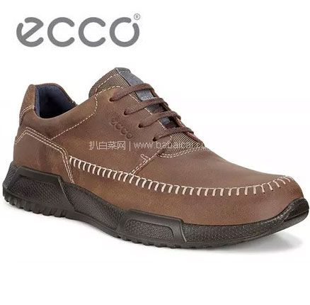 亚马逊海外购：ECCO 爱步 Luca系列 男士系带运动休闲鞋 44码，降至￥472.98，直邮含税到手￥516.02