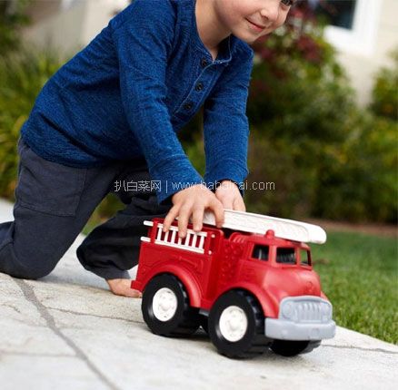 亚马逊海外购：单件包邮，Green Toys 儿童消防车玩具  秒杀价￥68.4元