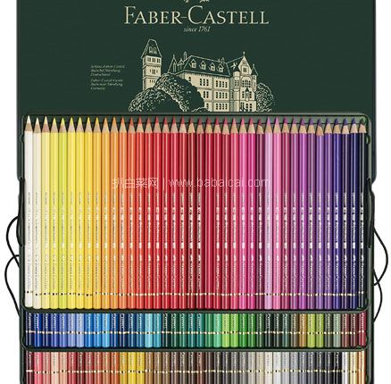 Faber-Castell 辉柏嘉 艺术家级120色油性彩色铅笔 绿铁盒装，免费直邮含税到手￥1150.74