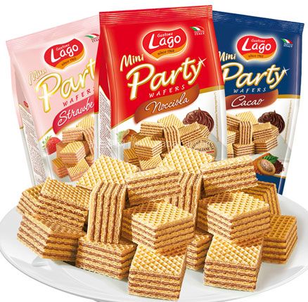 天猫商城：Elledi Brand 爱利地 意大利进口 威化饼干多口味125g*3袋  双重优惠后￥19.8元包邮