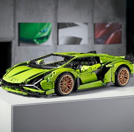 IWOOT：LEGO 乐高 科技系列超旗舰 42115 兰博基尼 Sián FKP 37 （颗粒数3696） 免费直邮到手￥2203元