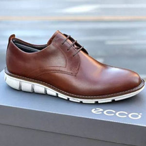 亚马逊海外购：ECCO 爱步 Jeremy系列 男士真皮牛津鞋 降至新低￥392元，免费直邮含税到手￥440.38