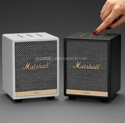 亚马逊海外购：新款！Marshall 马歇尔 Uxbridge Voice智能蓝牙语音音箱 降至￥1131.87，免费直邮，含税到手约￥1234.87