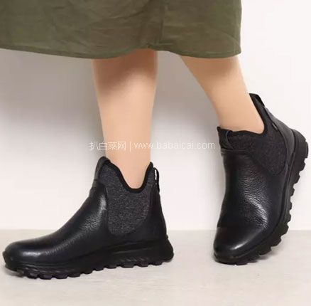 亚马逊海外购：ECCO 爱步 Exostrike突破系列 女士GTX防水短靴（原价$200） 降至￥481.61元，直邮含税到手￥525.44