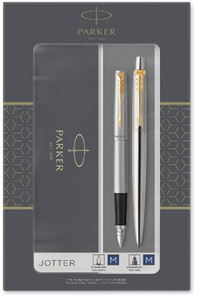 亚马逊海外购：Parker 派克 IM系列 纯黑丽雅 钢笔+原子笔 礼盒套装 降至￥115.58，凑单到手价￥126.49