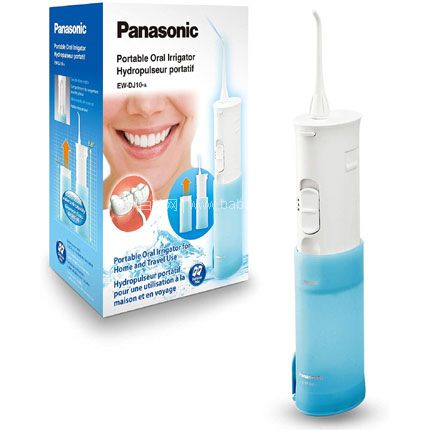 亚马逊海外购：Panasonic 松下 EW-DJ10A 便携式水牙线  降至新低￥136.85元，直邮含税到手新低￥149.3