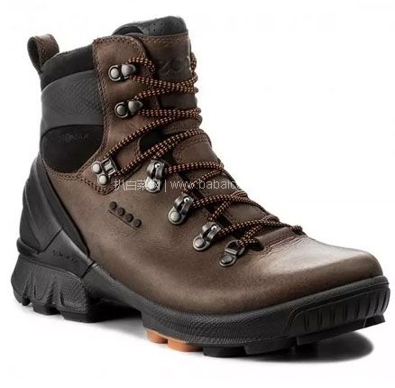 亚马逊海外购：ECCO 爱步 Biom Hike 健步系列 男士 防泼水牦牛皮登山鞋（原价$230） UK7/8.5码，降至￥822.71元