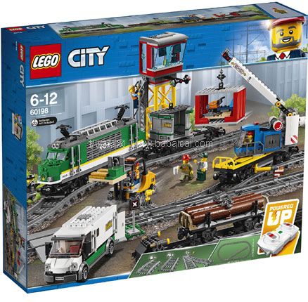 ZAVVI：LEGO 乐高 城市: 货运火车 (60198) 79折$181.99（直邮到手约￥1189元）