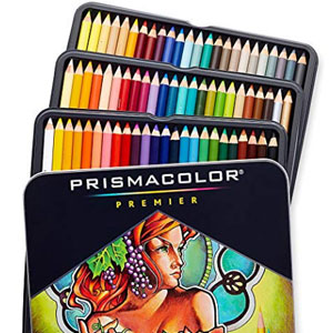亚马逊海外购：三福 Prismacolor Premier 软芯彩色铅笔铁盒装 72色 折后￥215，免费直邮，含税到手约￥241