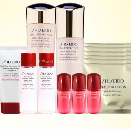 天猫商城：Shiseido 资生堂 悦薇珀翡水乳套装（赠红腰子10ml*3+水30ml*2+洗面奶50ml+悦薇眼膜6对）多重优惠后￥1186.55元包税包邮