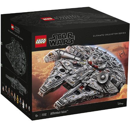 亚马逊海外购：补货！LEGO 乐高 Star Wars TM 星球大战系列 豪华千年隼 75192 ，免费直邮含税到手新低￥4428.37