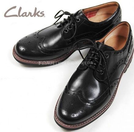 亚马逊海外购：Clarks 其乐 Montacute Wing男士烤花系带休闲鞋  降至￥363.91元，直邮含税到手￥397.03