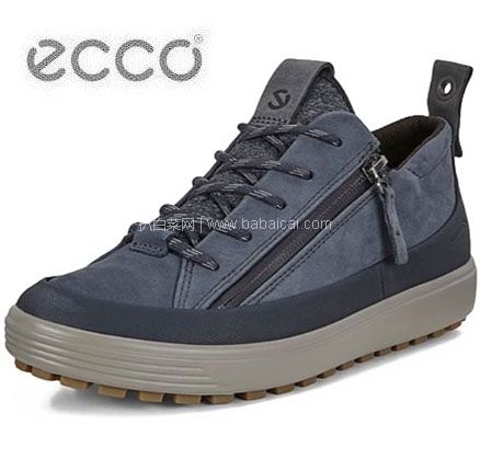 亚马逊海外购：ECCO 爱步 Soft 7 柔酷 女士牛皮Gore-tex运动休闲板鞋 36码，降至新低￥496.57，免费直邮含税到手￥541.76