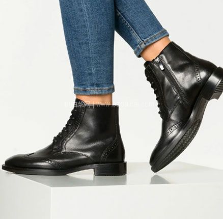 亚马逊海外购：ECCO 爱步 Sartorelle 25 洒脱系列 女士英伦风短靴 新低￥604.48元，免费直邮含税到手￥659.49