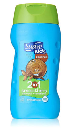 亚马逊海外购：降价！ 美国 Suave 丝华芙 儿童洗发护发2合1 355ml*6瓶 到手价￥57.24