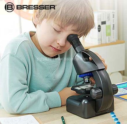 天猫商城：Bresser 宝视德 88-51305 儿童科普显微镜 送科普图书  现￥189，领￥20优惠券，券后￥169包邮