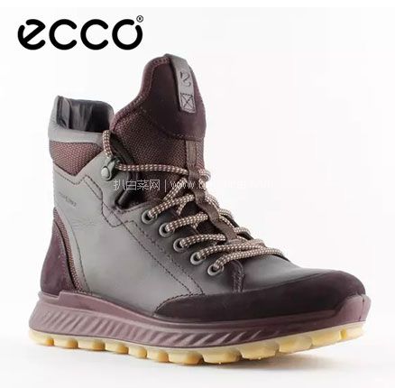 亚马逊海外购：ECCO 爱步 Exostrike突破系列 女士 防泼水短靴（原价$200） 降至￥578元，免费直邮含税到手￥630.81