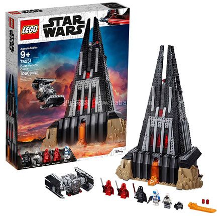 亚马逊海外购：LEGO 星球大战系列 75251 达斯维达的城堡  降至￥798.63，免费直邮含税到手约￥871.31
