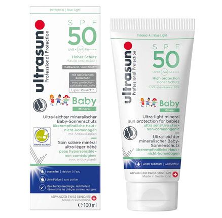 亚马逊海外购：Ultrasun 优佳 儿童专用抗敏矿物质防晒乳SPF50 100ml  降至新低￥158.17元