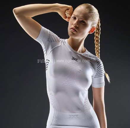 亚马逊海外购：X-Bionic Invent 4.0 优能系列 女士圆领短袖T恤/压缩衣 两色多码  降至￥250.78元，直邮含税到手￥286.27