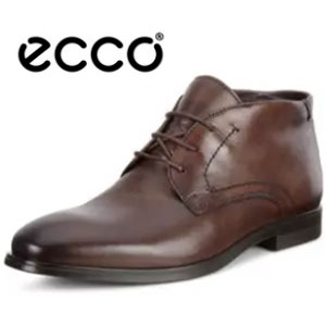 亚马逊海外购：ECCO 爱步 Melbourne 墨本系列 男士真皮短靴 43码，降至￥447，直邮含税到手￥488