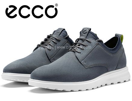 亚马逊海外购：ECCO 爱步 Cs20 Hybrid 男士真皮休闲鞋 降至￥524.34，直邮含税到手￥572.05